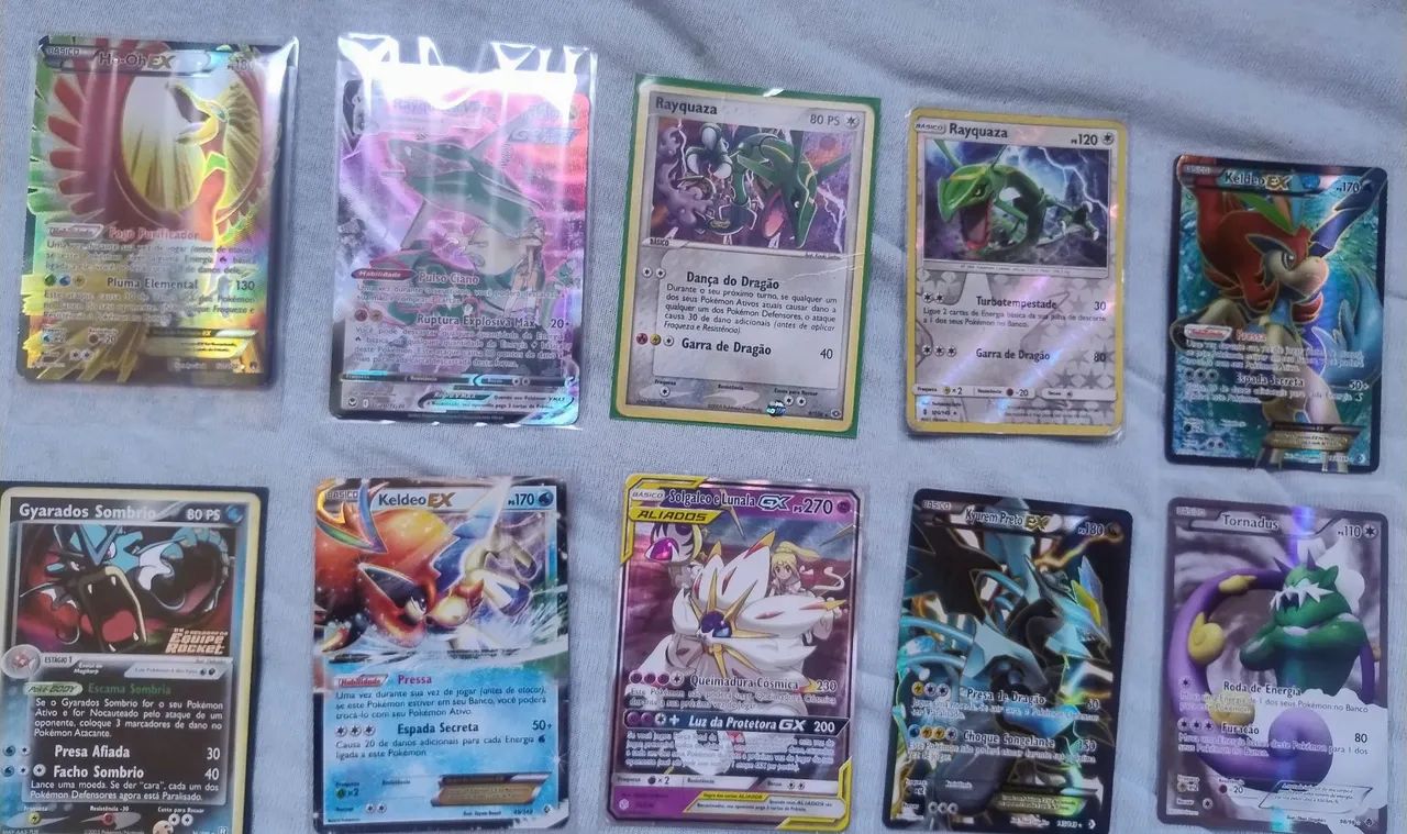 Cartas Pokemon - Coleção Completa