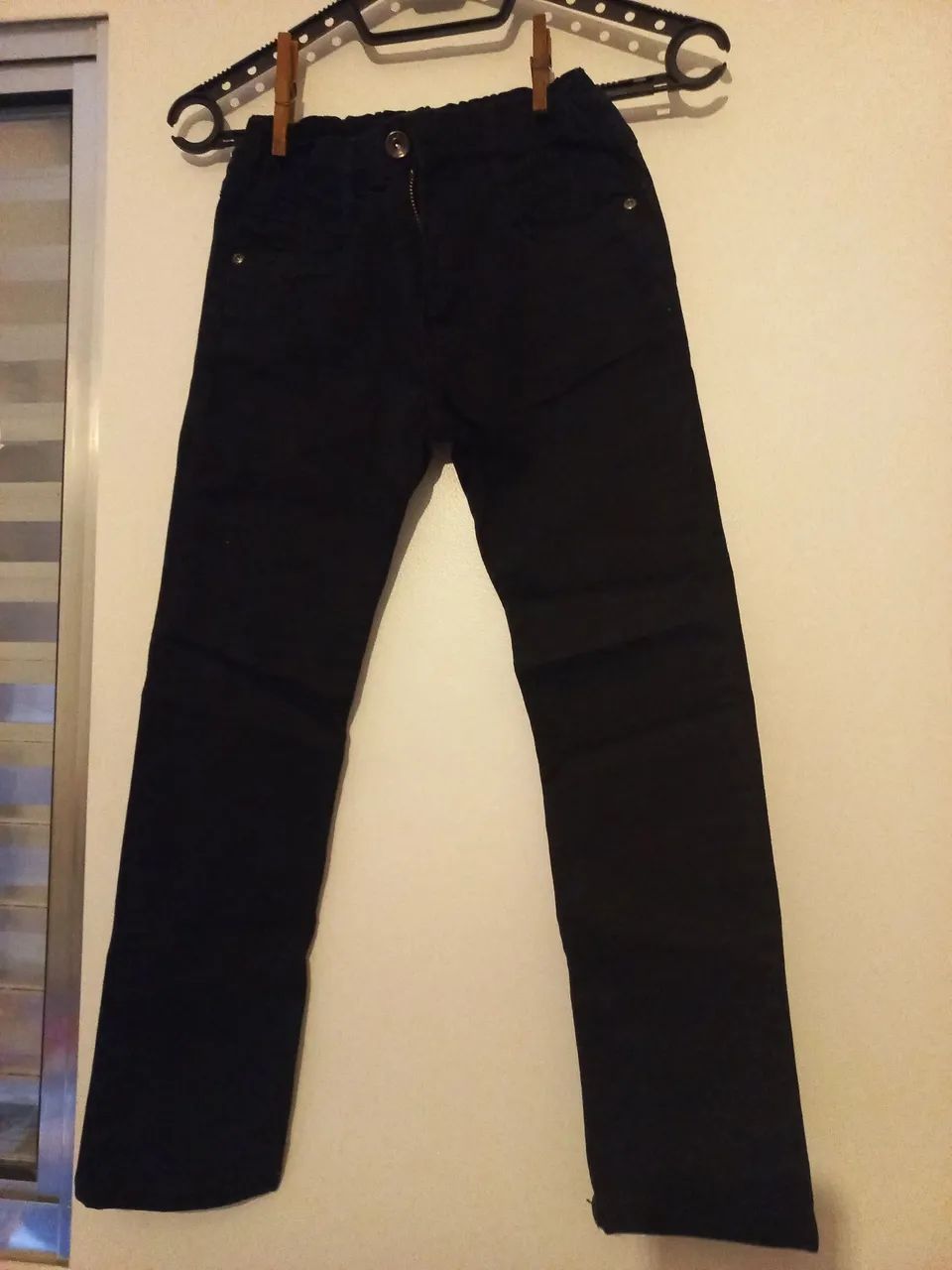 Calça Jeans Preta Infantil