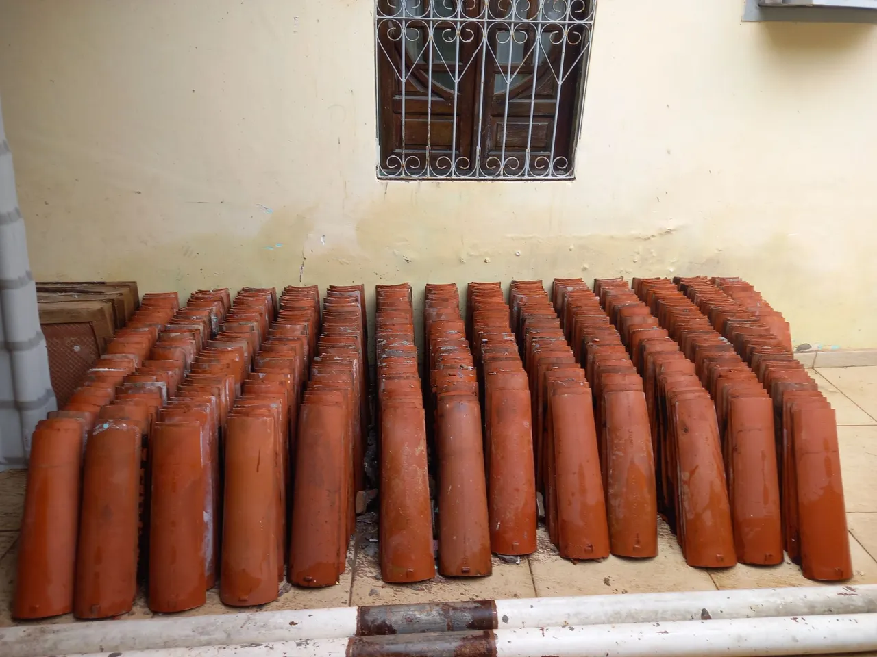 Telhas de cerâmica para construção