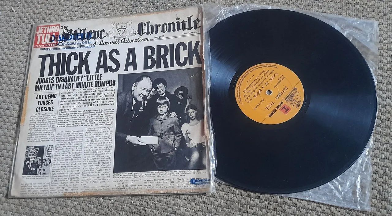 LP-VINIL JETHRO TULL Thick as Brick