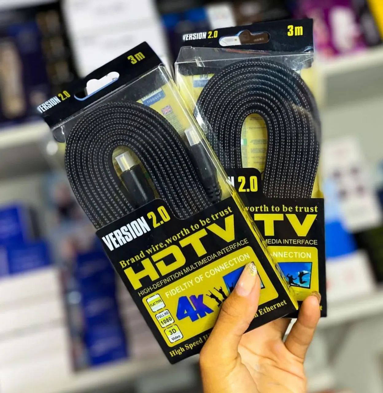 Cabo HDMI 5 e 3 m