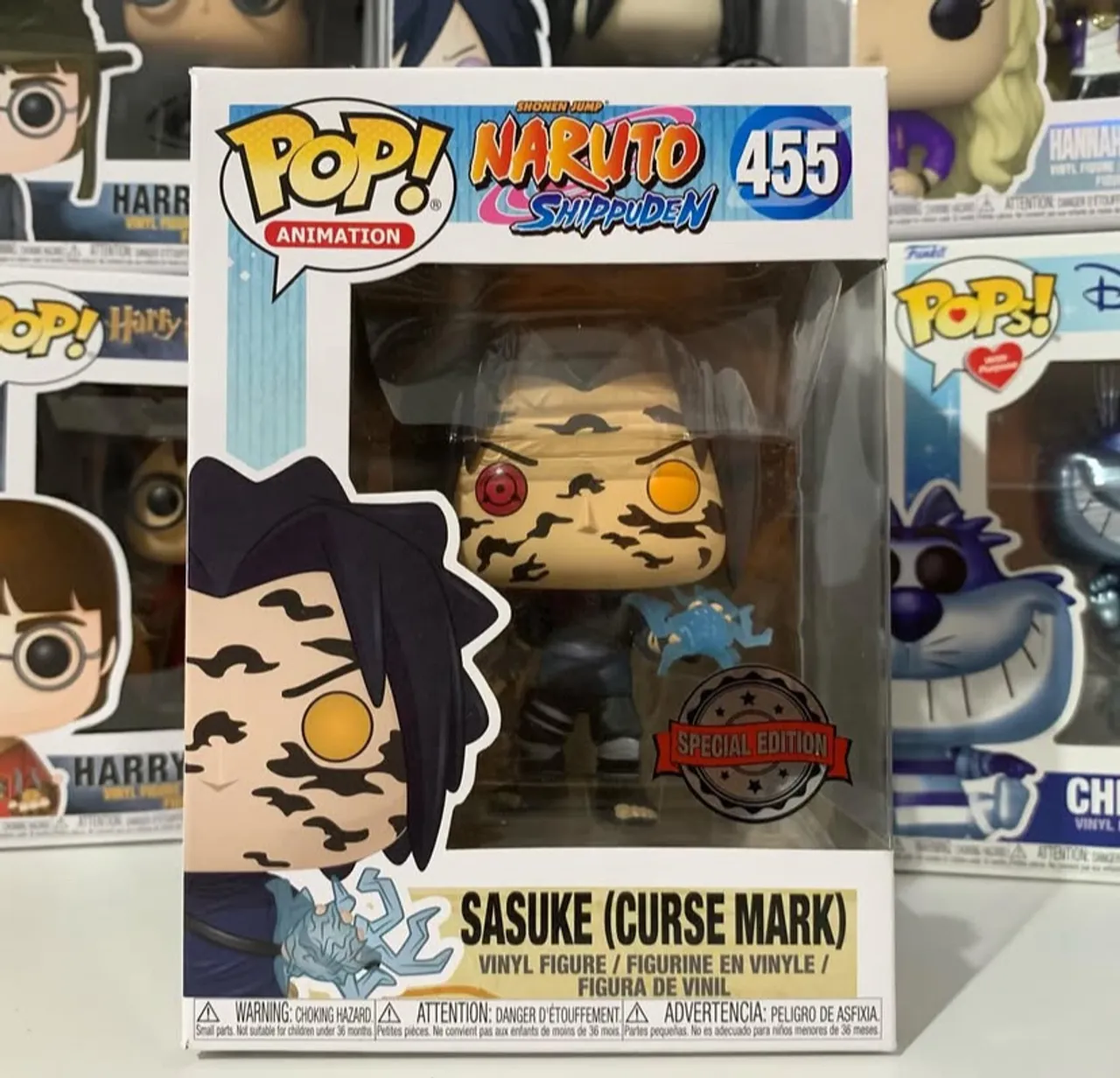 Funko Pop! Naruto Shippuden - Sasuke (Curse Mark) #455