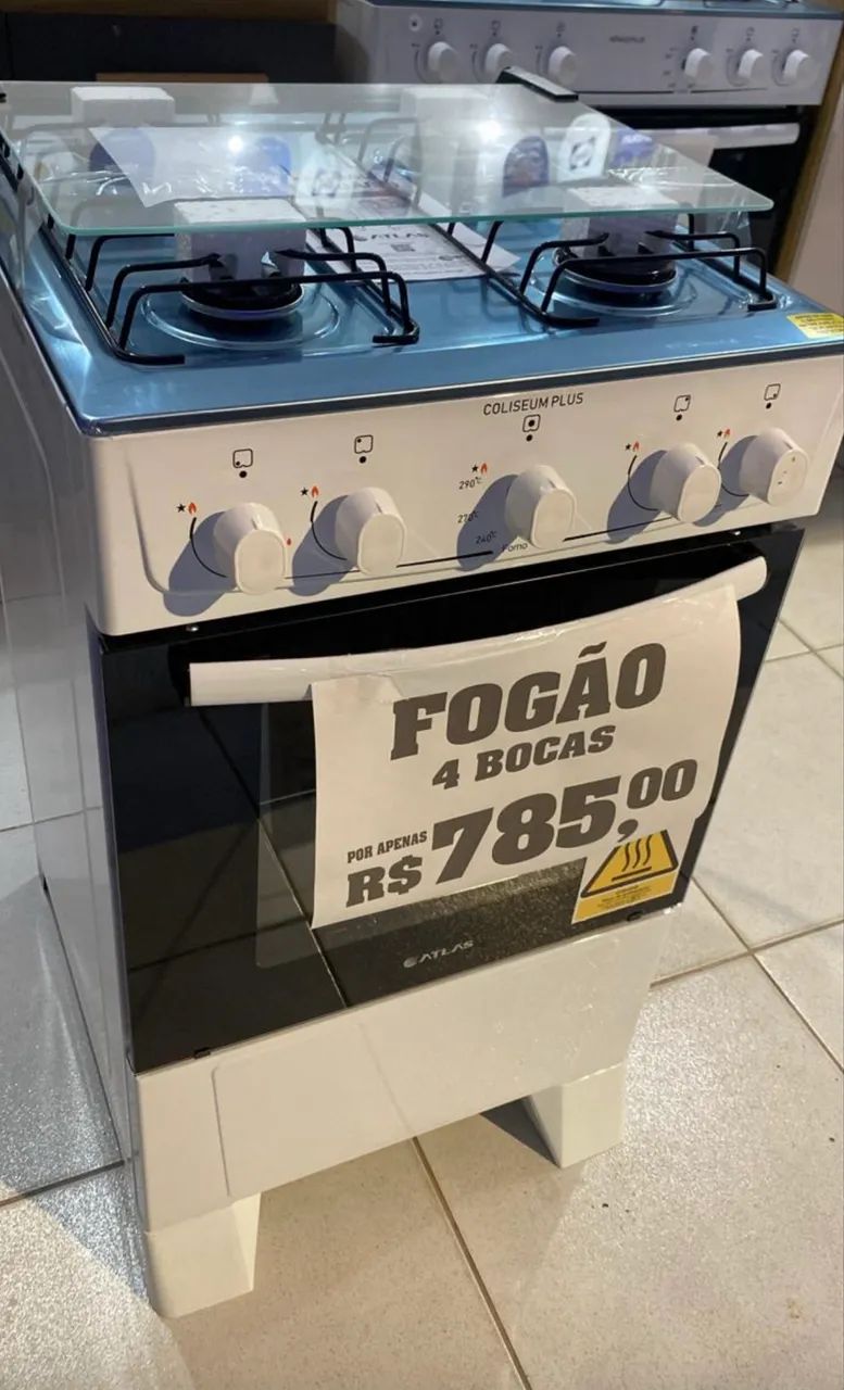 Fogão novo!