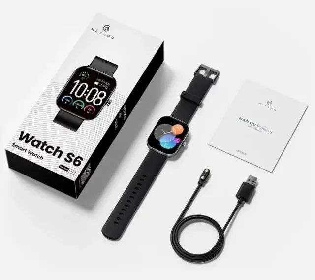  Xiaomi Haylou Watch S6 2.01" HD Display 5.3 Bluetooth