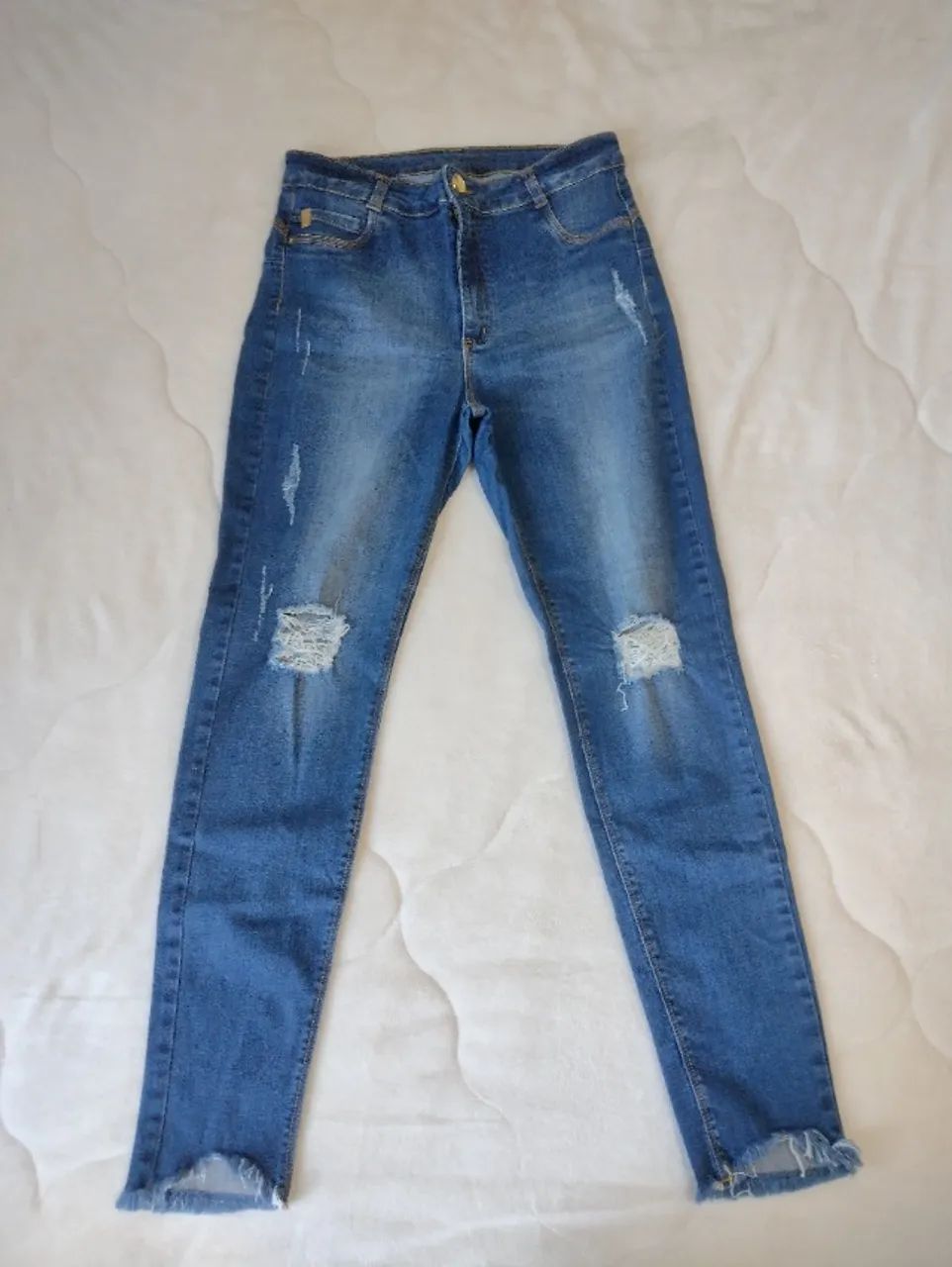 Calça Jeans Menina Rebelde (46) - Foto 2