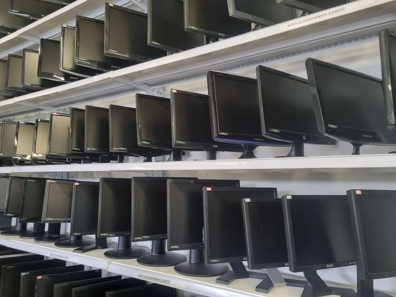Monitores Diversos Modelos e Tamanhos - Preços imperdíveis! Com Garantia e nf  - Foto 3