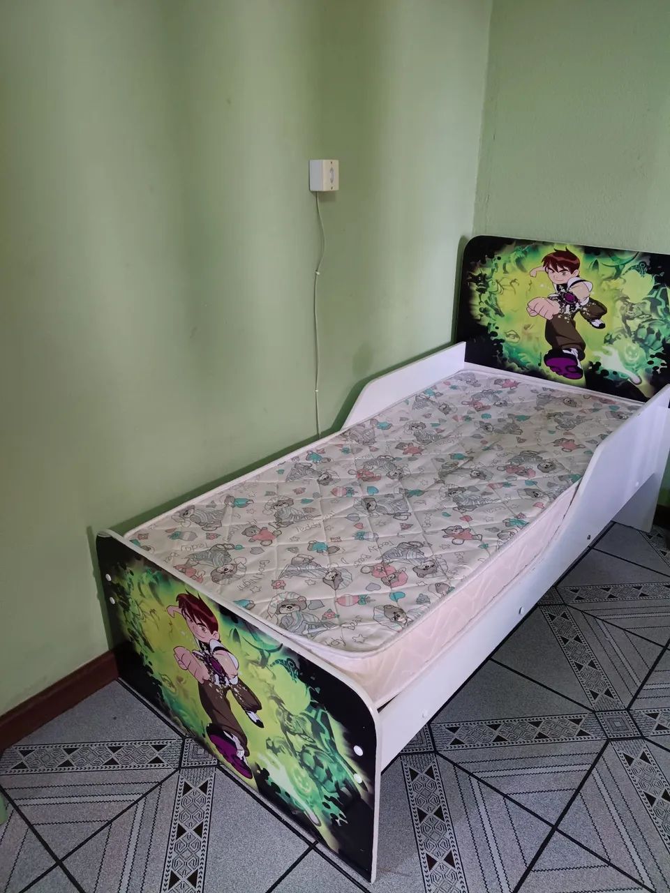 CAMA INFANTIL COM COLCHÃO  - Foto 4