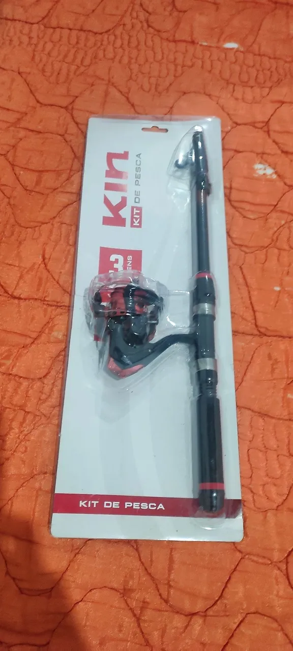 Kit de Pesca Kin - Vara e Molinete