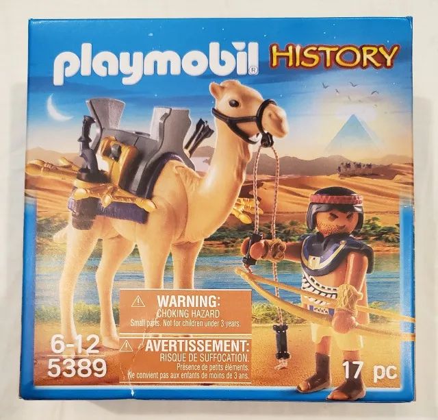NOVO Playmobil Egípcio com camelo