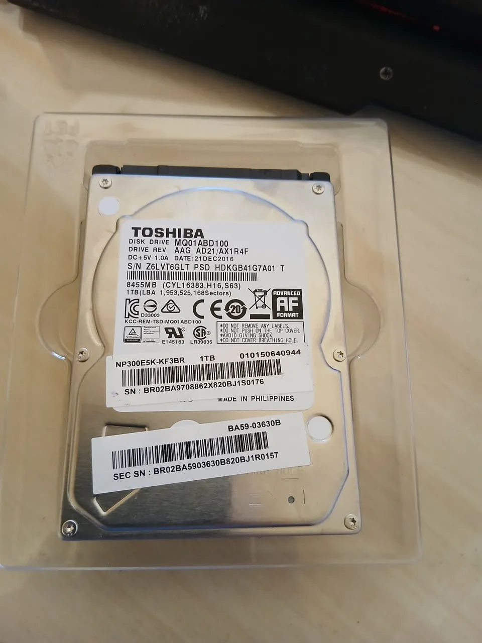 HD Toshiba 1TB