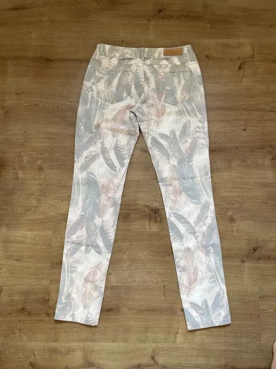 Calça Jeans Feminina Estampada tam 40 Beagle - Foto 5