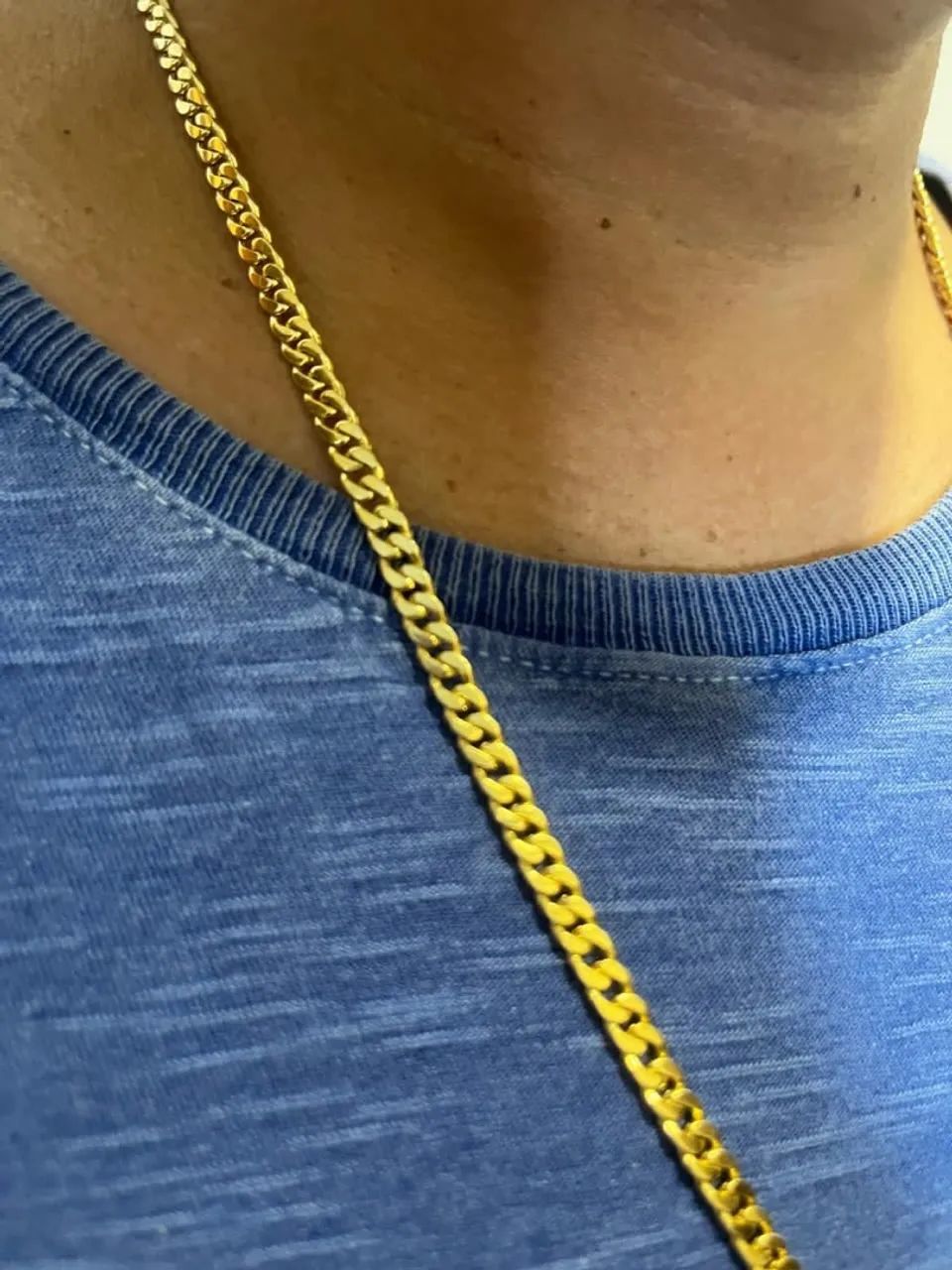 Corrente de Ouro Masculina - Foto 4