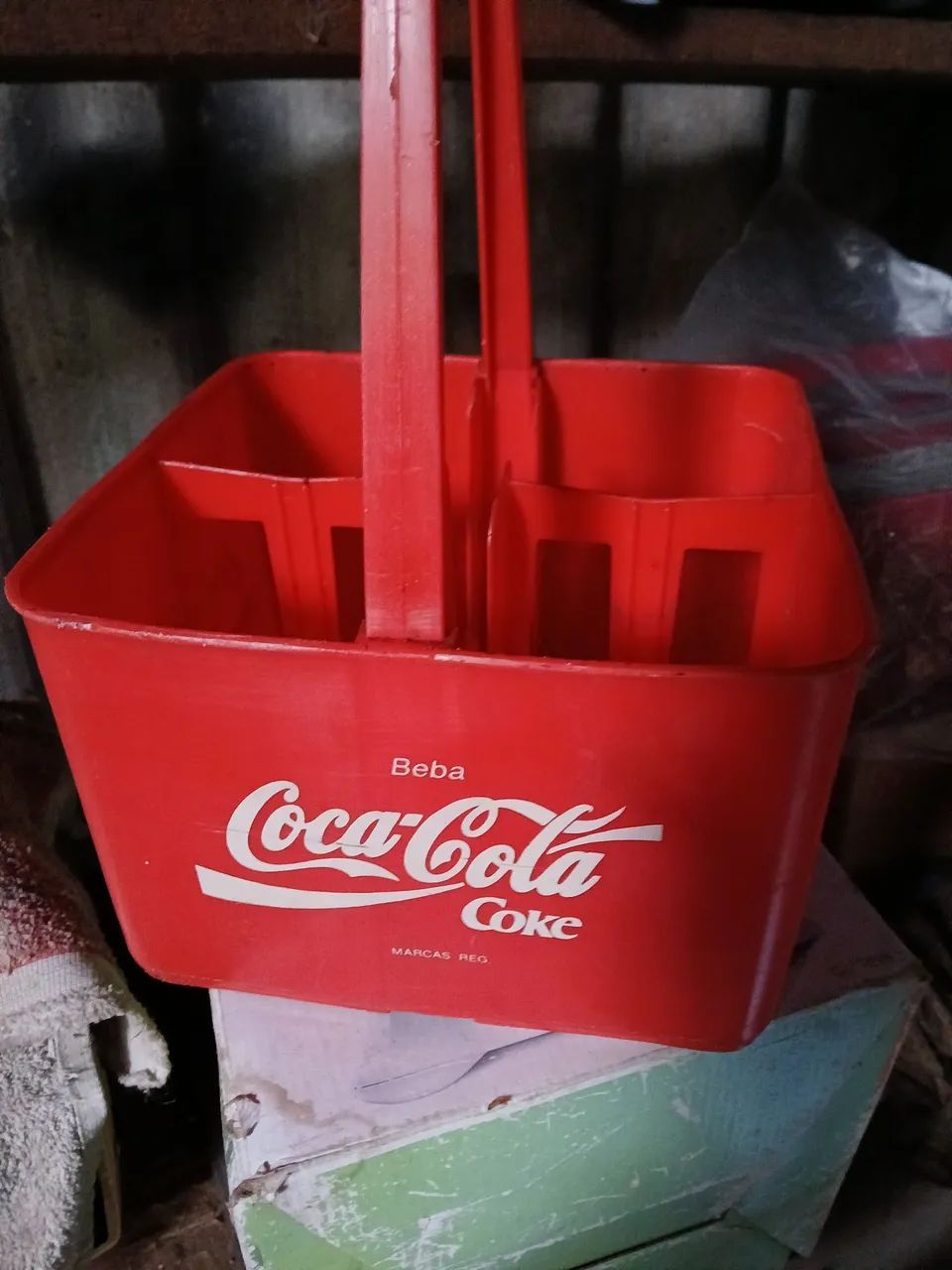 Porta Garrafas Coca-Cola