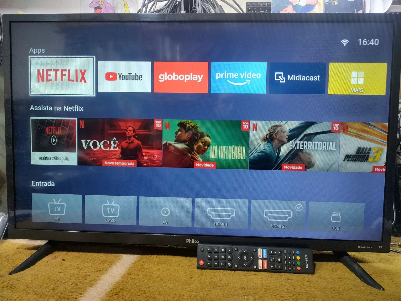 Smartv 32 Philco completa apenas venda retirada em Alvorada 