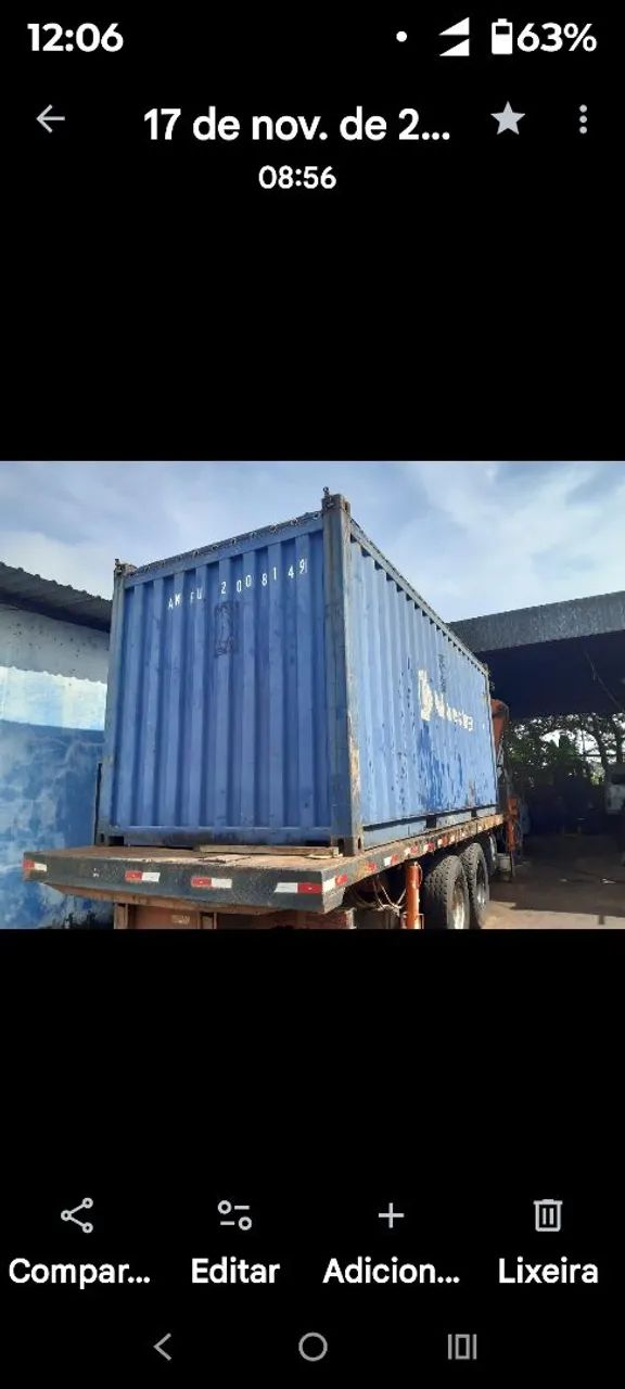 Container 20 pes daive , container open top - Foto 2