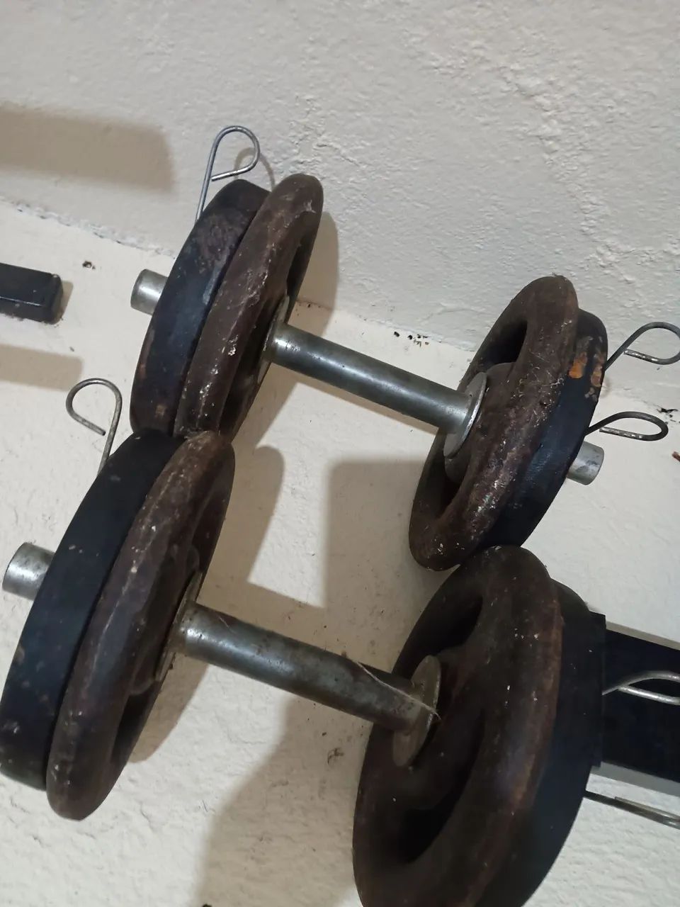 Suporte para Barra e Halteres