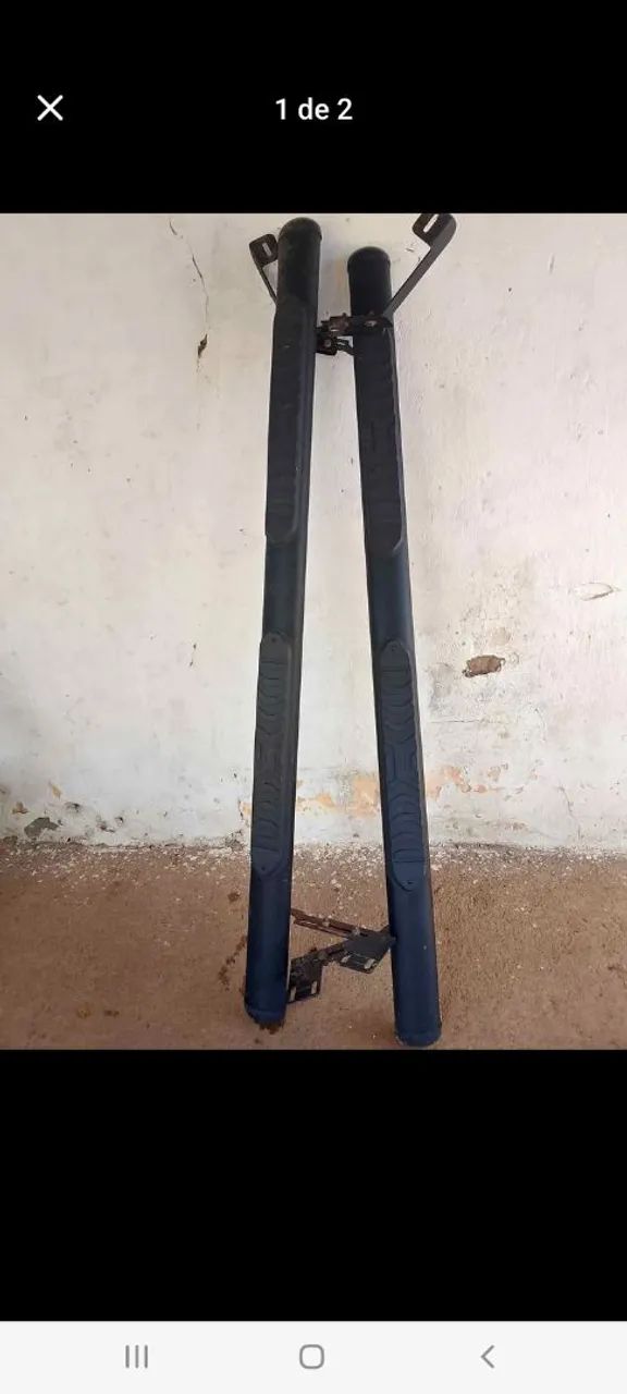 Par de estribos laterais para Fiat Toro 