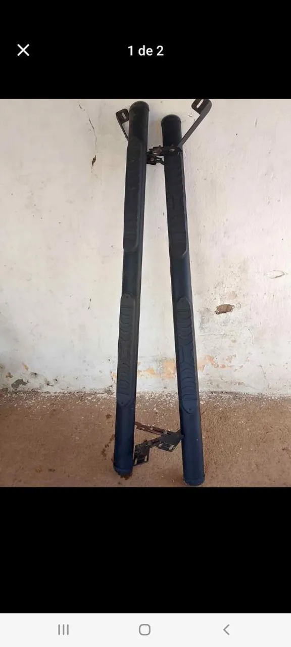 Par de estribos laterais para Fiat Toro