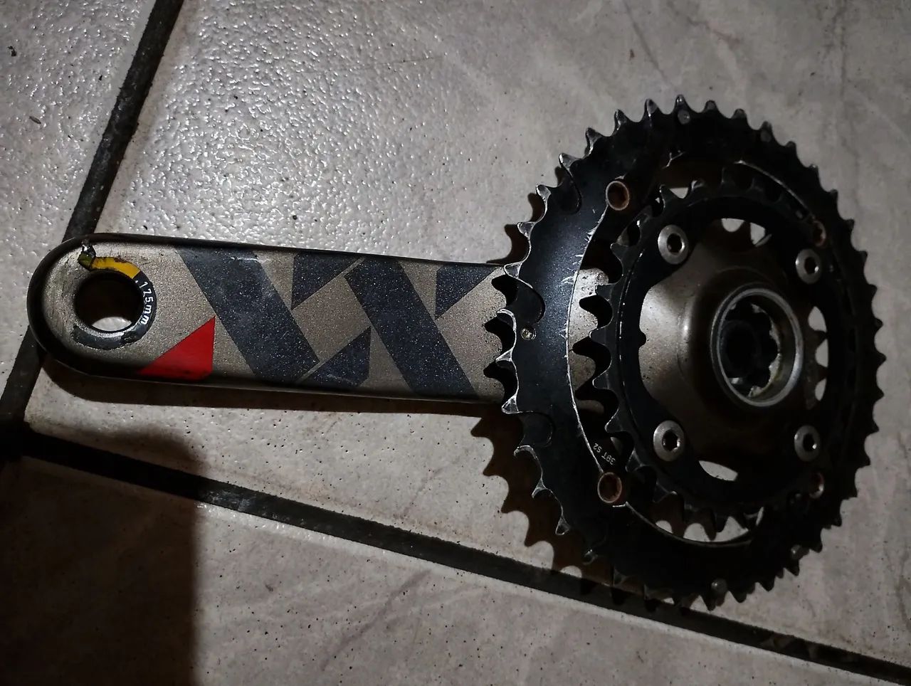 Pedivela Truvativ Sram carbono XX 100%  - Foto 2