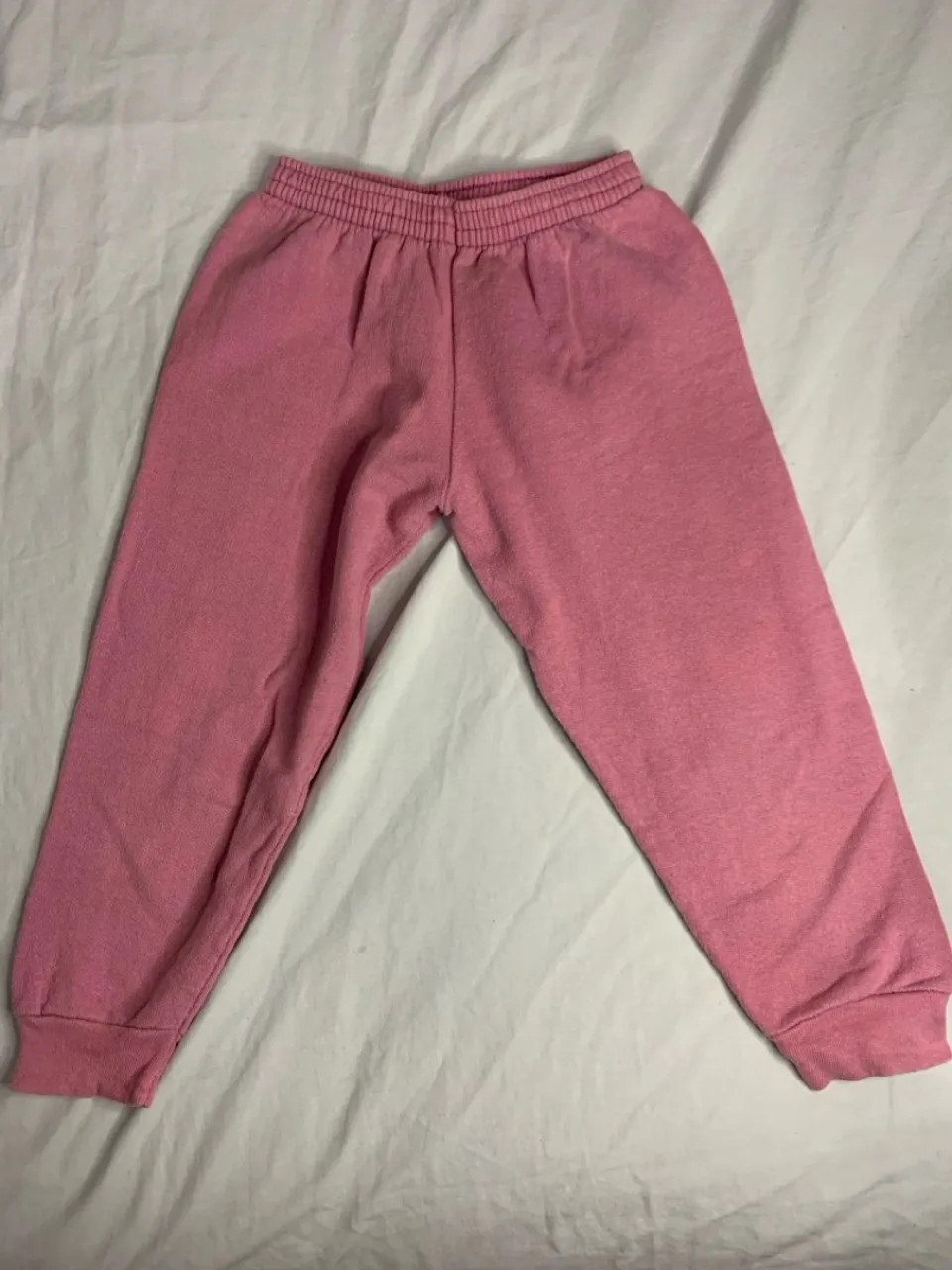 Calça de Moletom Rosa Infantil