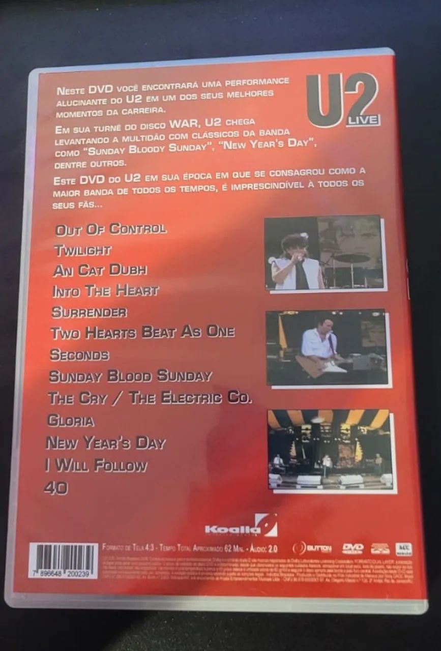 DVD U2 Live - Foto 3