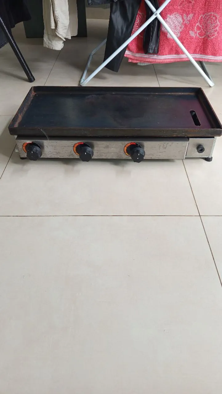 Chapa Industrial 3 Bocas