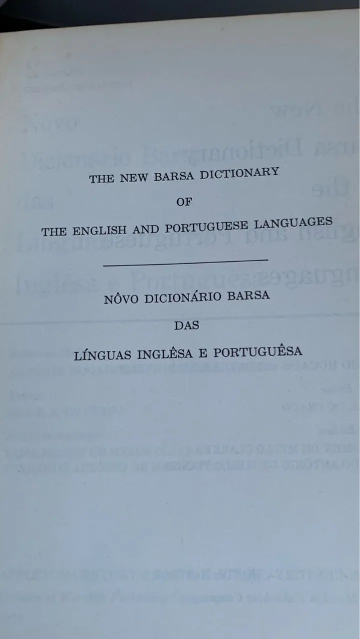 Dicionário Português-Inglês Barsa - Volumes 1 e 2 - Foto 3