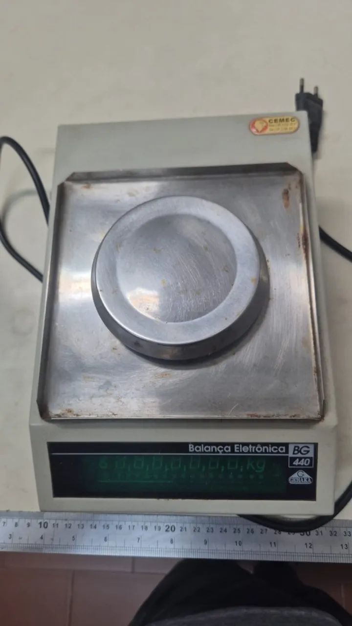 Balança de precisão gehaka bg440