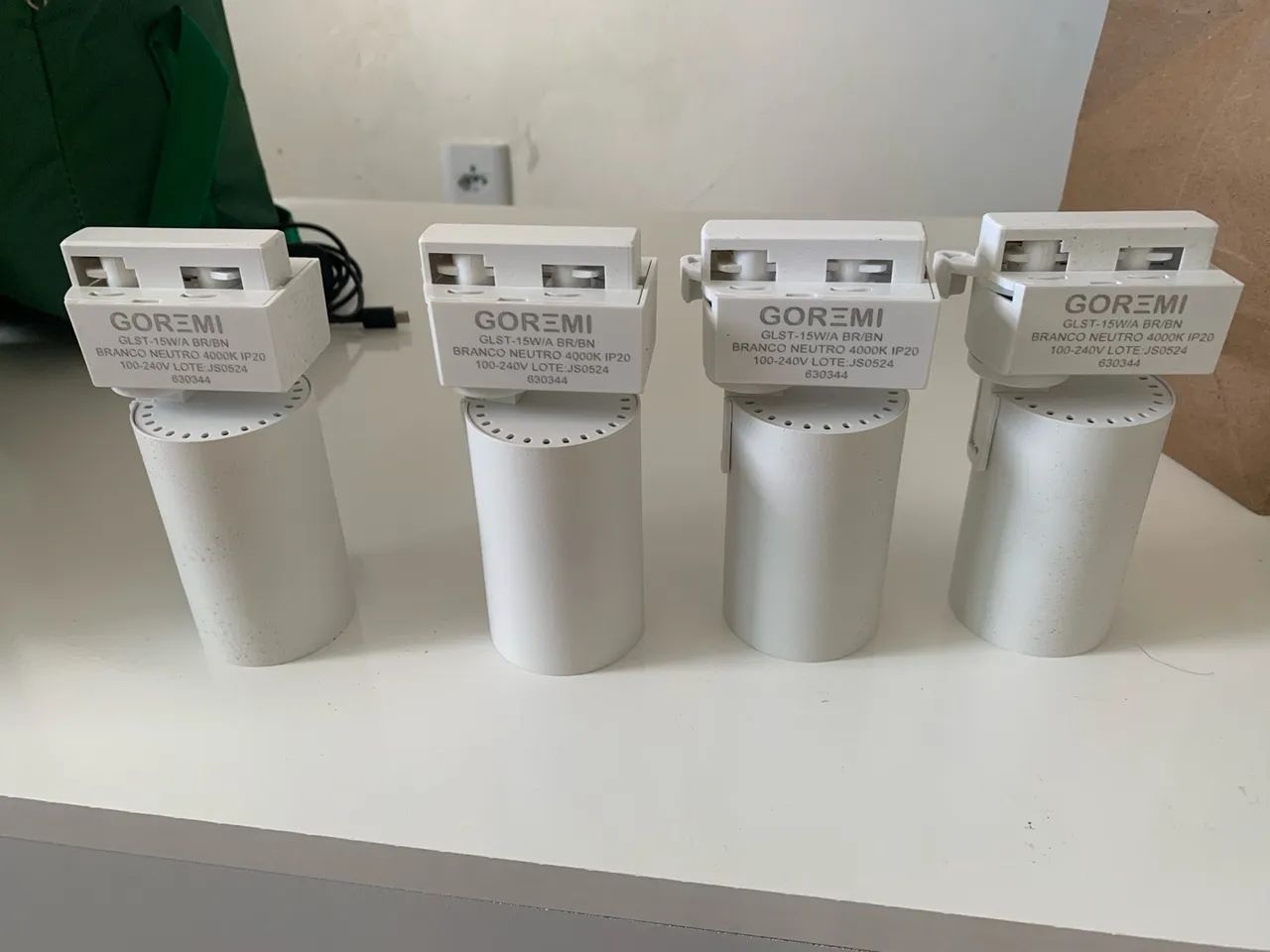 Kit de 4 Lâmpadas LED GOREMI Branco Neutro 4000K