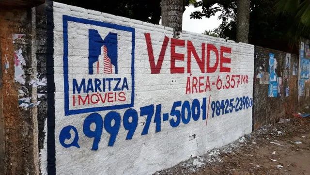 Terreno com área de 6.357m2 na Av.General Arthur Carvalho - Turu