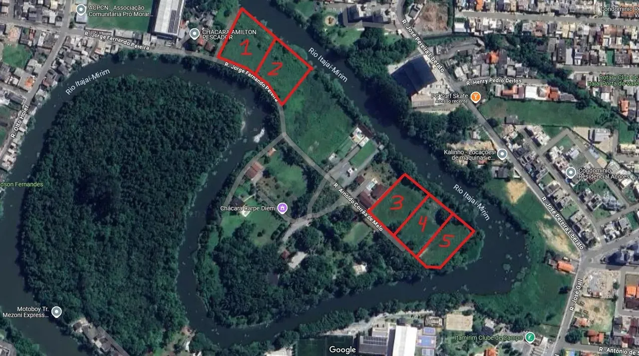 Lote/Terreno para venda possui 22500 metros quadrados em Cidade Nova - Itajaí - Santa Cata