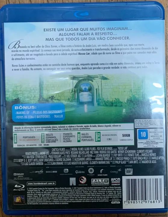 DVD NOSSO LAR - Baseado na obra de Chico Xavier - Foto 2