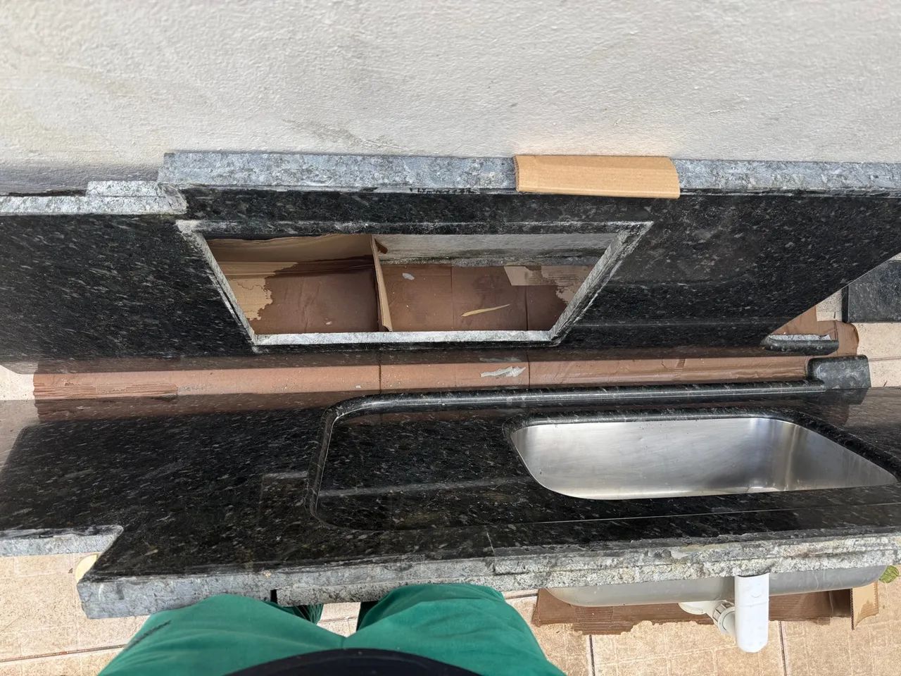 Bancada de Granito com Cuba 1,90x65 - Foto 2