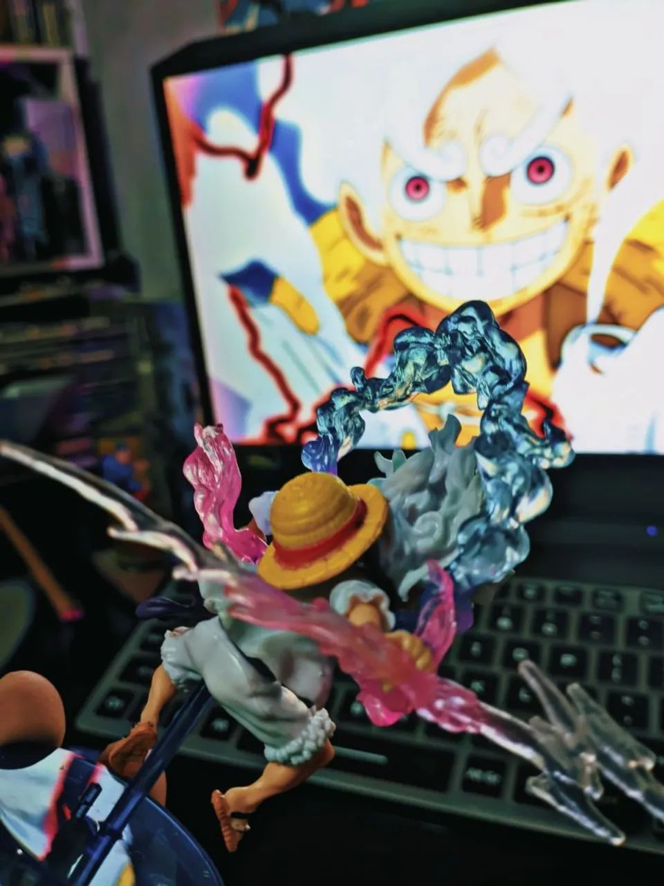 Boneco Luffy Gear 5 - Foto 3