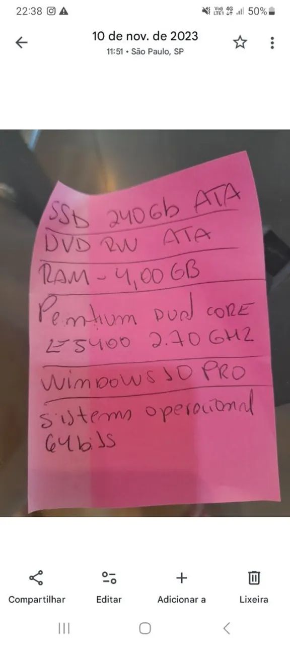 COMPUTADOR COMPLETO MEGAWARE COMPLETO - Foto 2