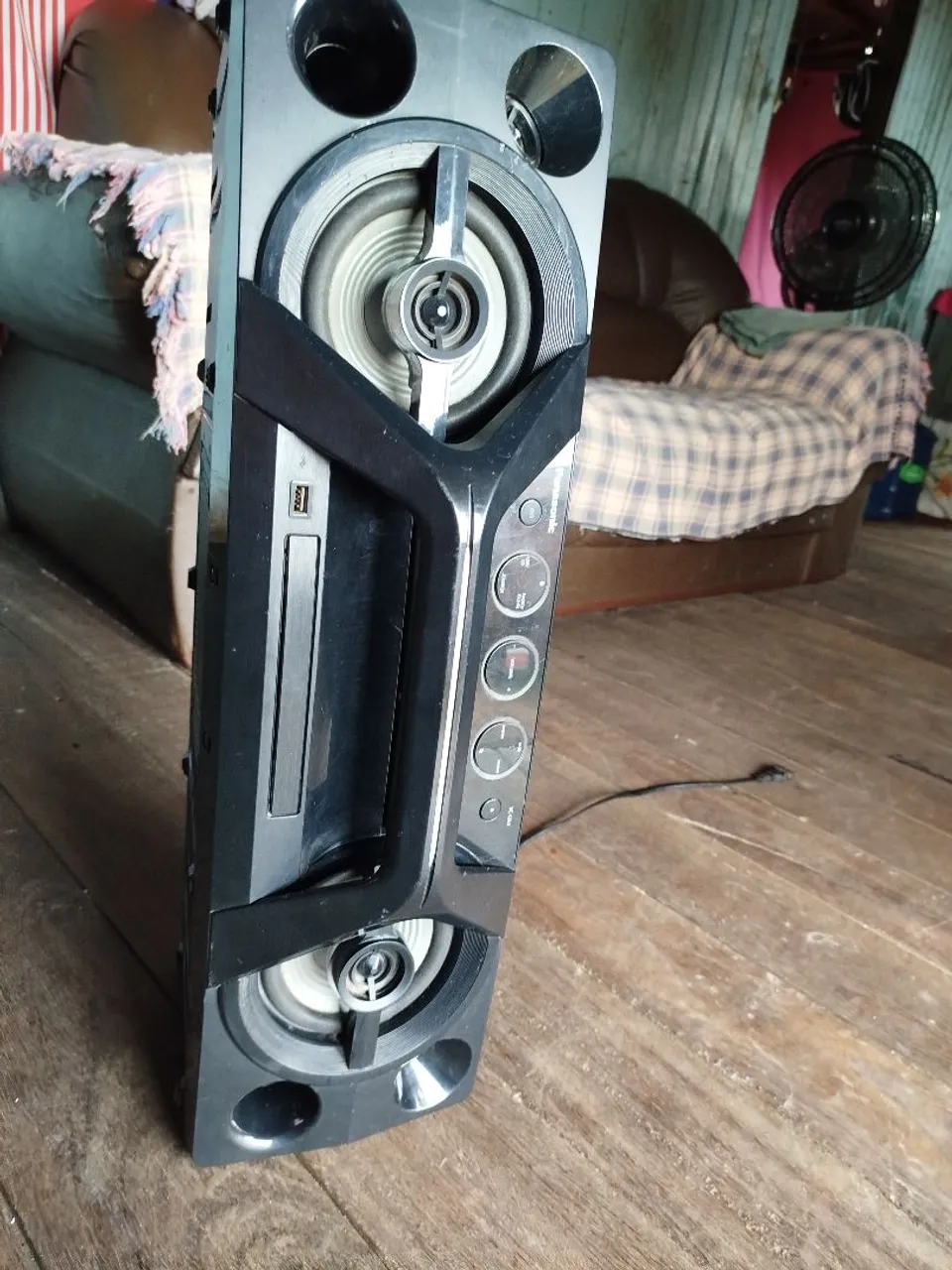 Som Portátil com Bluetooth e CD Player