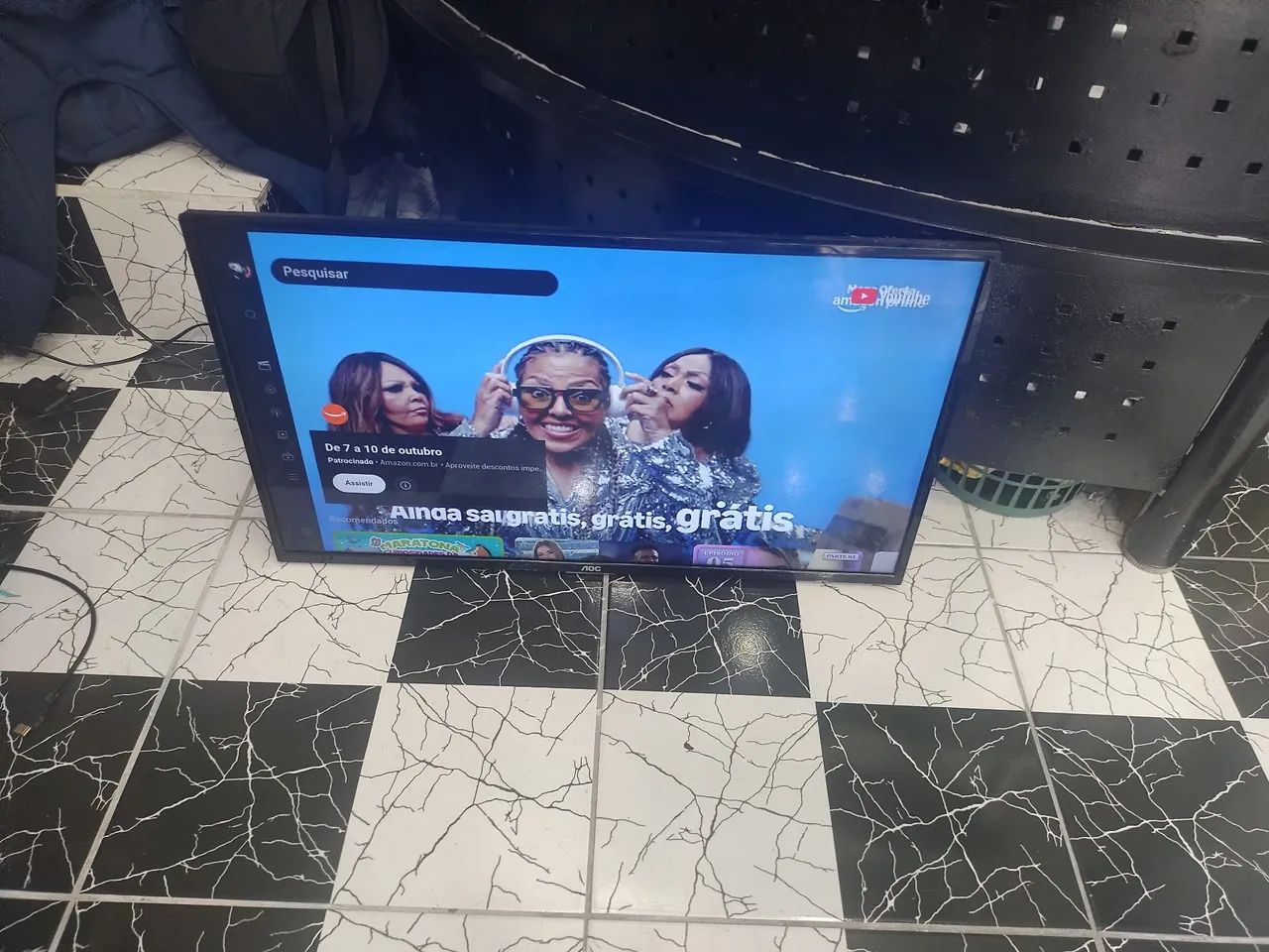 Vendo Smartv Aoc 32 polegadas top de linha com Wi-Fi integrado R$ 750,00 - Foto 3