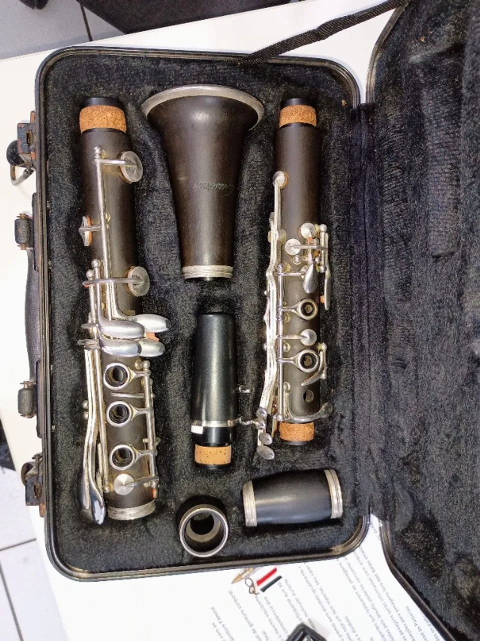 Clarinete Custom 17 chaves si bemol