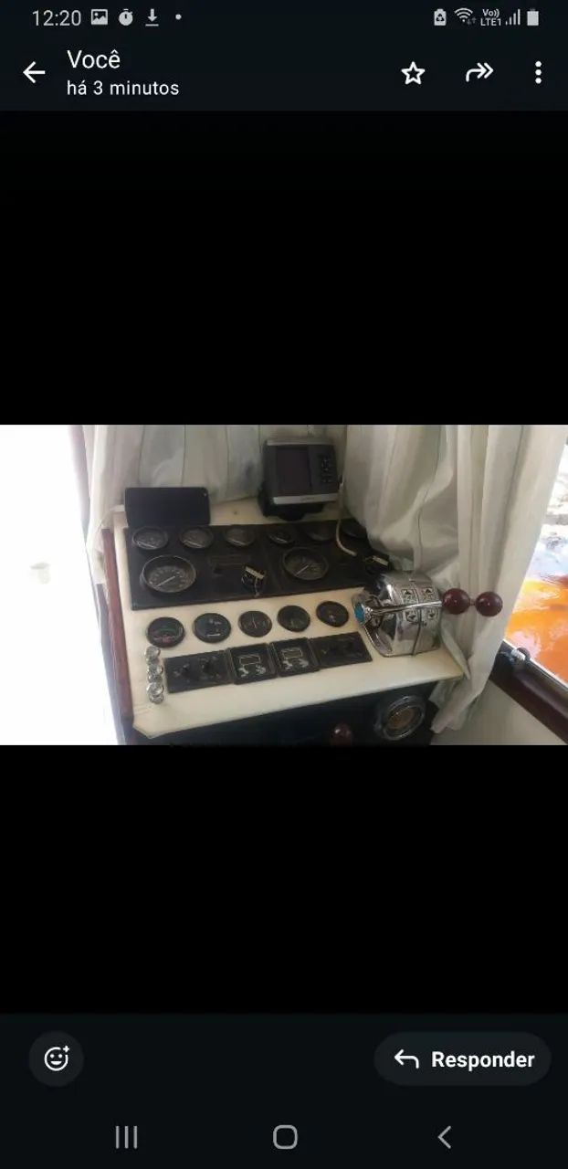 LANCHA FIBRA CORONET 33 PÉS HOUSEBOAT - Foto 3