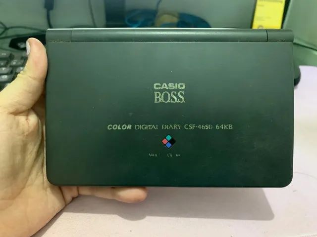 agenda eletrônica casio boss csf-4650