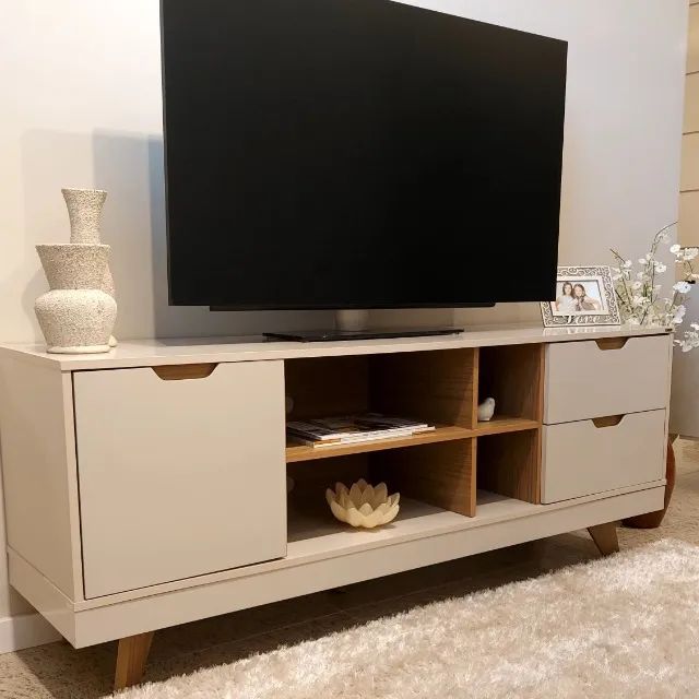 Rack e Painel Para Tv Mdf Artely - Foto 2