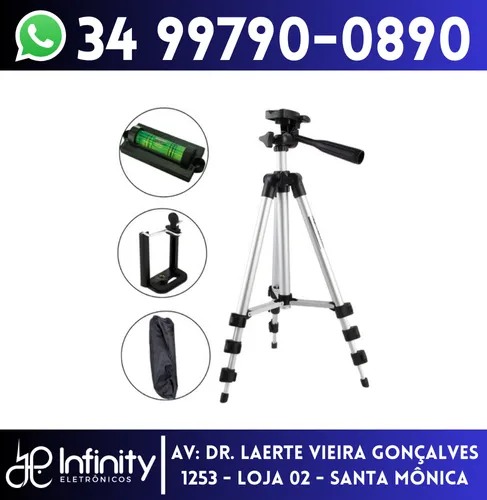 Tripe para Celular e Camera Fotografica 1 Metro