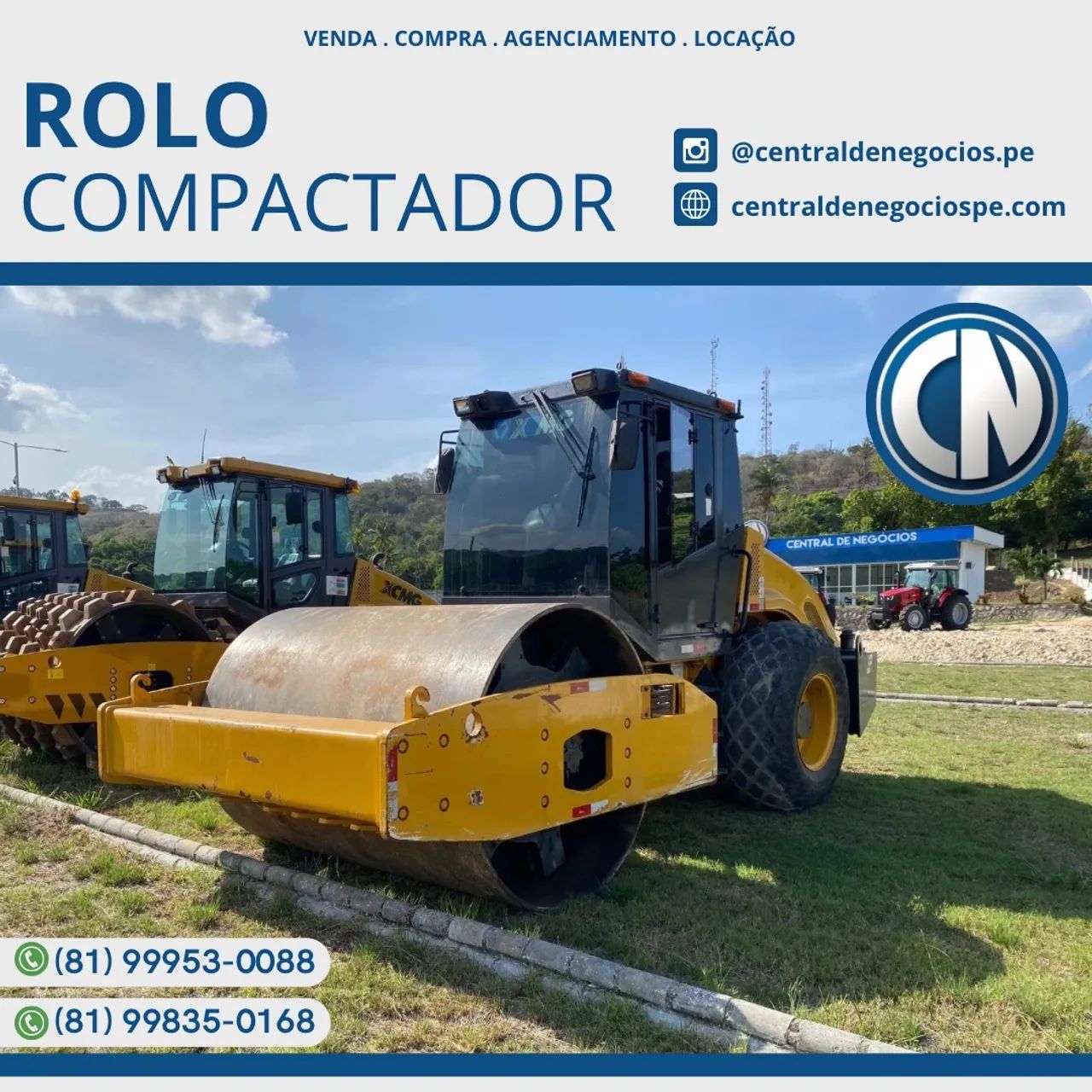 Rolo Compactador XCMG XS122RD 2014
