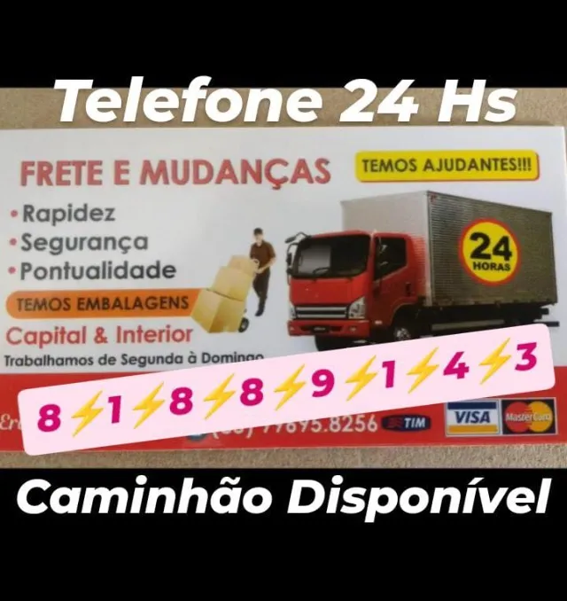 Frete aqui não tem demora fretes