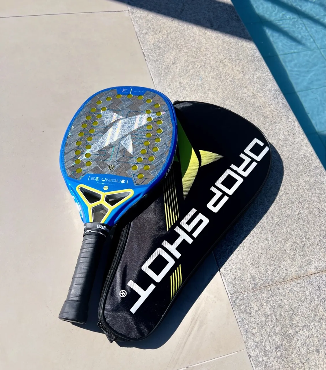 Raquete de beach tennis usada no máximo 10 vezes