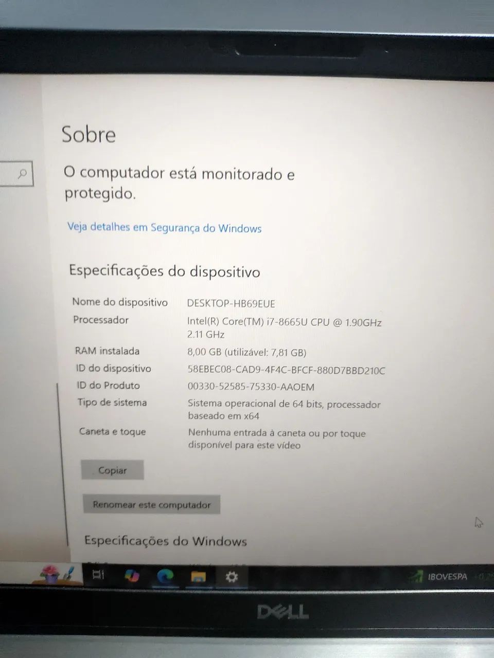 Notebook Dell Latitude 7300 - i7 2.11 GHz 8th - SSD 512 GB - 8 GB RAM (expansível)  - Foto 2