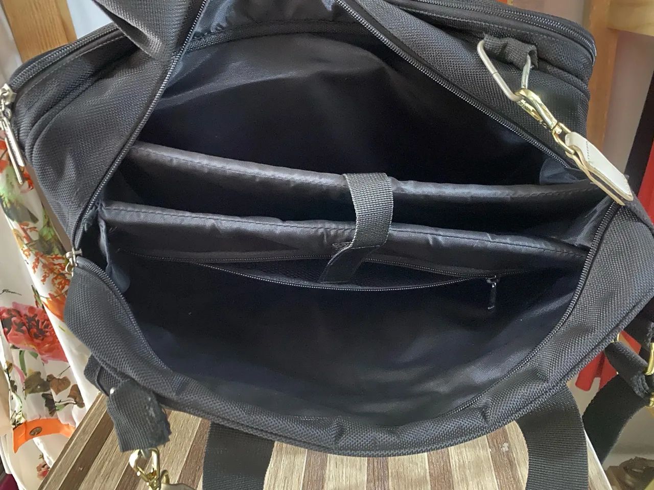 Bolsa viagem cavalier, 2 formas de uso, vários compartimentos 