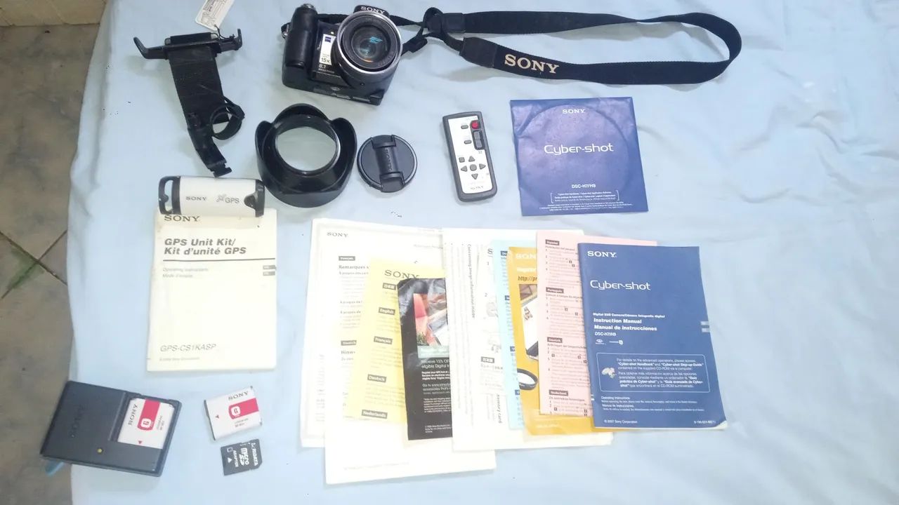 Câmera Digital Sony com Lente Carl Zeiss - Foto 3