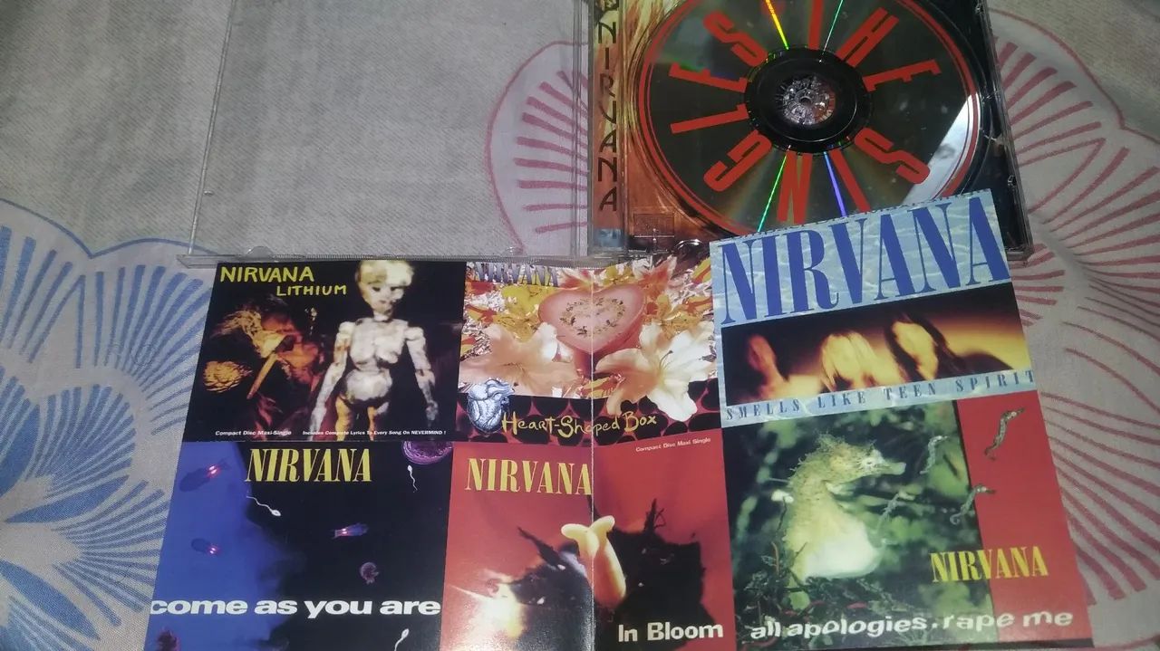 Nirvana cd the singles. Compilado dos singles sem repetições - Foto 5