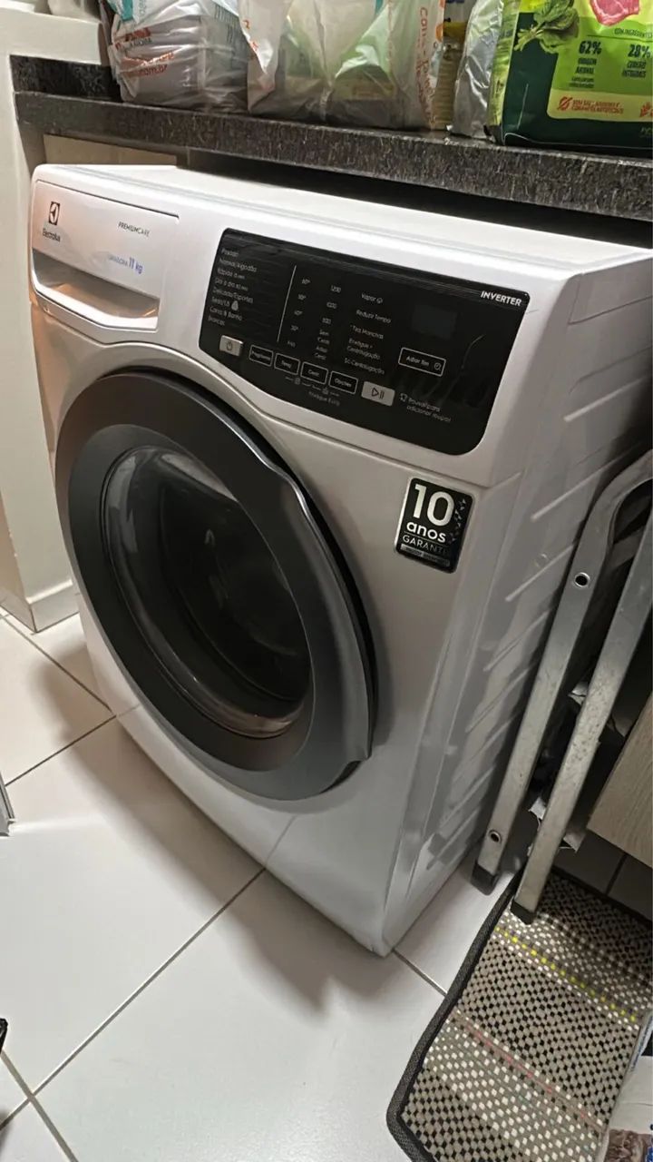 MÁQUINA DE LAVAR FRONTAL ELECTROLUX 11KG INVERTER (LFE11) - Foto 2